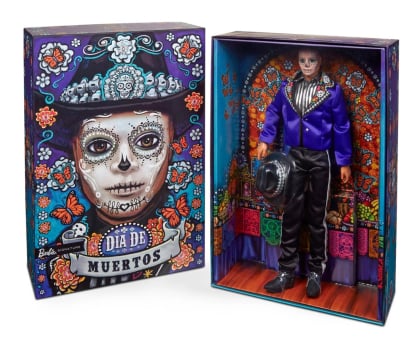 Lalka i akcesoria Barbie Signature Dia de Muertos Ken Lalka kolekcjonerska 2023